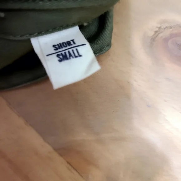 Vtg US Military Overcoat/Trench Coat Double Breasted Size Short S Olive Green - Picture 7 of 14